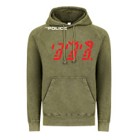 Vintage Olive the police   ghost in the machine Vintage Hoodie - linhVisuals