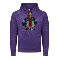 Cloud Purple nimsdai purja Vintage Hoodie - linhVisuals