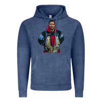 Vintage Denim nimsdai purja Vintage Hoodie - linhVisuals