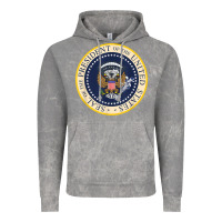 Cloud Rock fake presidential seal Vintage Hoodie - linhVisuals