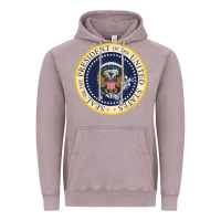 Vintage Zinc fake presidential seal Vintage Hoodie - linhVisuals