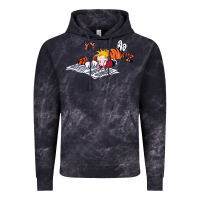 Cloud Black calvin Vintage Hoodie - linhVisuals