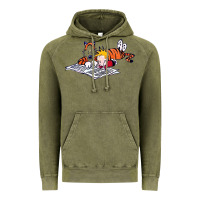 Vintage Olive calvin Vintage Hoodie - linhVisuals