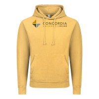 Vintage Mustard Concordia University Irvine Vintage Hoodie - linhVisuals