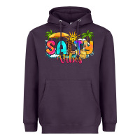 Plum salty vibes Heavyweight Hoodie - RanaPortraitStore