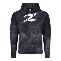 Cloud Black akron zips Vintage Hoodie - linhVisuals