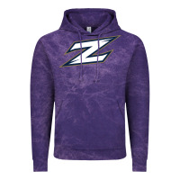 Cloud Purple akron zips Vintage Hoodie - linhVisuals