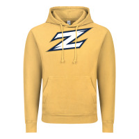Vintage Mustard akron zips Vintage Hoodie - linhVisuals