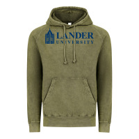 Vintage Olive Lander University Vintage Hoodie - linhVisuals