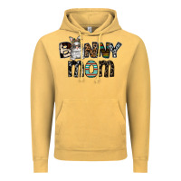 Vintage Mustard bunny mom Vintage Hoodie - CowhideDigitalArt