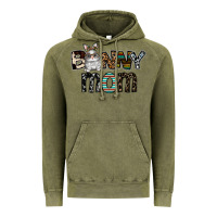 Vintage Olive bunny mom Vintage Hoodie - CowhideDigitalArt