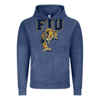 Vintage Denim fiu panthers Vintage Hoodie - linhVisuals