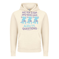 Vintage Artic axolotl questions Vintage Hoodie - linhVisuals