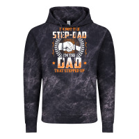 Cloud Black mens i'm not the step dad i'm the dad that stepped up father gift t sh Vintage Hoodie - linhVisuals