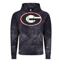 Cloud Black georgia a Vintage Hoodie - linhVisuals