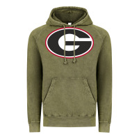 Vintage Olive georgia a Vintage Hoodie - linhVisuals