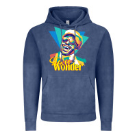 Vintage Denim stevie wonder vintage Vintage Hoodie - linhVisuals