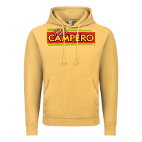 Vintage Mustard suitable-pollo-campero-worn Vintage Hoodie - linhVisuals