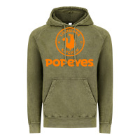 Vintage Olive suitable-popeyes-worn Vintage Hoodie - linhVisuals