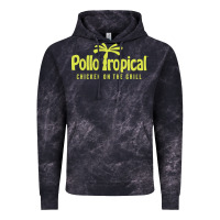 Cloud Black suitable-pollo-tropical-worn Vintage Hoodie - linhVisuals
