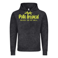 Vintage Black suitable-pollo-tropical-worn Vintage Hoodie - linhVisuals