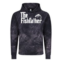 Cloud Black mens the fishfather funny fish father day lover t shirt t shirt Vintage Hoodie - linhVisuals