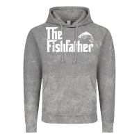 Cloud Rock mens the fishfather funny fish father day lover t shirt t shirt Vintage Hoodie - linhVisuals