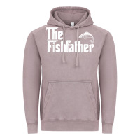 Vintage Zinc mens the fishfather funny fish father day lover t shirt t shirt Vintage Hoodie - linhVisuals
