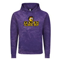 Cloud Purple suitable-golden-chick-worn Vintage Hoodie - linhVisuals
