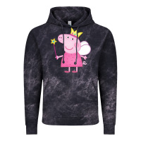 Cloud Black pig Vintage Hoodie - linhVisuals