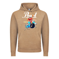 Vintage Coffee the muppet show animal playing pearl drums Vintage Hoodie - linhVisuals