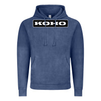 Vintage Denim Koho Vintage Hoodie - linhVisuals