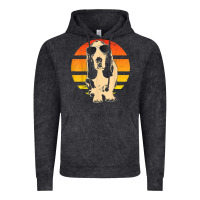 Vintage Black retro basset hound t shirt men women kids gift t shirt Vintage Hoodie - linhVisuals
