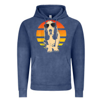 Vintage Denim retro basset hound t shirt men women kids gift t shirt Vintage Hoodie - linhVisuals