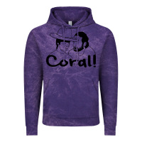 Cloud Purple the walking dead  coral Vintage Hoodie - linhVisuals