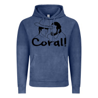 Vintage Denim the walking dead  coral Vintage Hoodie - linhVisuals