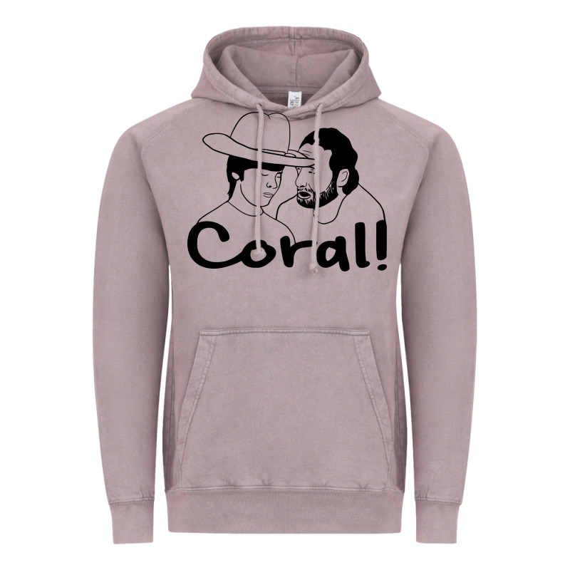 The Walking Dead  Coral Vintage Hoodie by linhVisuals | Teevron