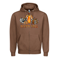 Chestnut happy fall Zipper Hoodie - JahusDesignShop