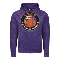 Cloud Purple as slow as possible Vintage Hoodie - linhVisuals