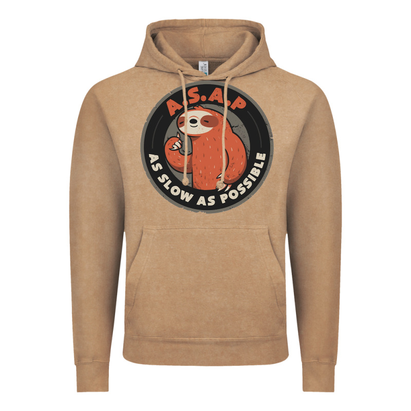 As Slow As Possible Vintage Hoodie by linhVisuals | Teevron