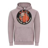 Vintage Zinc as slow as possible Vintage Hoodie - linhVisuals