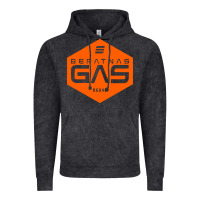 Vintage Black beratnas gas Vintage Hoodie - linhVisuals