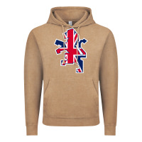 Vintage Coffee great britain national Vintage Hoodie - linhVisuals