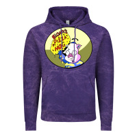 Cloud Purple bloaty pizza hog Vintage Hoodie - linhVisuals