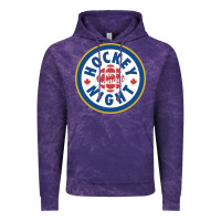 Cloud Purple hockey night in canada 1 Vintage Hoodie - linhVisuals
