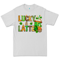 Dove Grey St. Patrick's Lucky a latte Premium Tee - OliviaCreatesArt