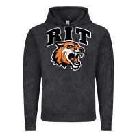 Vintage Black tiger Vintage Hoodie - linhVisuals