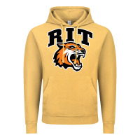 Vintage Mustard tiger Vintage Hoodie - linhVisuals