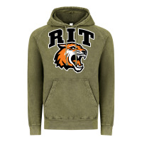 Vintage Olive tiger Vintage Hoodie - linhVisuals