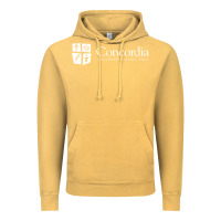 Vintage Mustard Concordia University, St. Paul, apparel Vintage Hoodie - linhVisuals